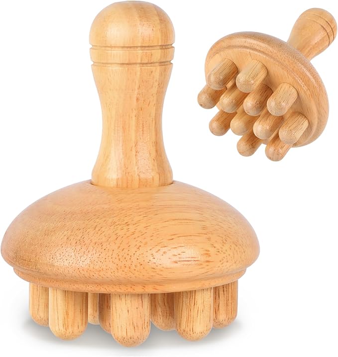 KintKita Wood Therapy Massage Tools, Anti Cellulite Massager Body Scraping Lymphatic Drainage Massager,Trigger Point Wood main